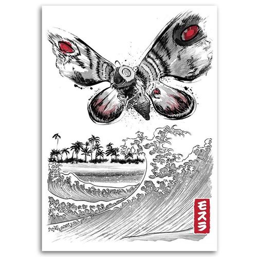 Deco Panel, Mothra 40x60 na Arena.pl