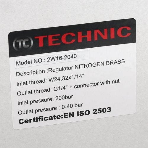 REDUKTOR DO AZOTU RBAZ 2W16-2040 40bar midi na Arena.pl