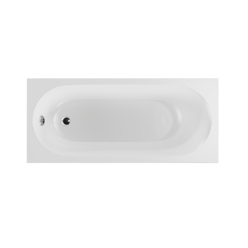 Oceana Slim Mono wanna prostokątna 180X80 cm biały połysk na Arena.pl