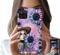 ETUI DO SAMSUNG A12 / M12 - KOBIETA W SŁONECZNIKACH, KOBIECE WZORY