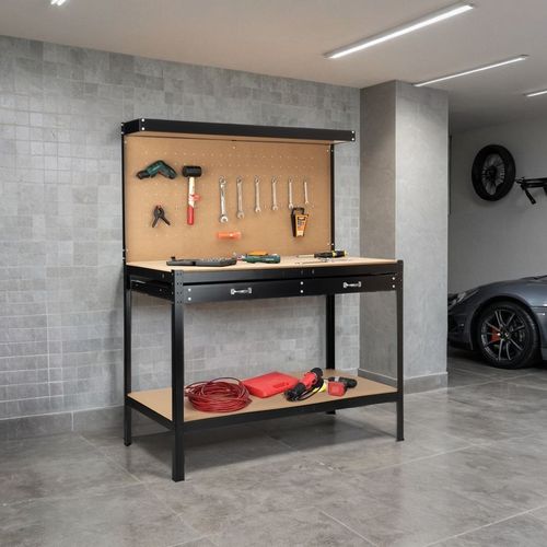 Stół warsztatowy HORTEN czarny na Arena.pl