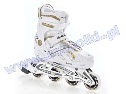 Rolki Raven Pulse White Gold 40-43 na Arena.pl