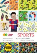 blok z motywami sports 80g/m2 a4/16k 2530