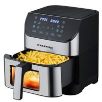 FRYTKOWNICA BEZTŁUSZCZOWA AIR FRYER FRYTOWNICA DUŻA 8L 1800W DUŻA MISA