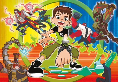 PUZZLE 104 CLEMENTONI BEN10 CARTOON NETWORK 27082 na Arena.pl