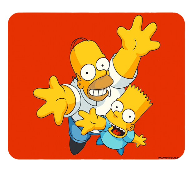 Podkładka pod myszkę Simpsonowie zdjęcie 1
