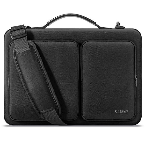 TECH-PROTECT DEFENDER BAG LAPTOP 13-14 BLACK zdjęcie 1