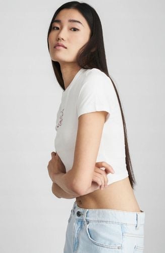 OFF-WHITE - T-shirt z nadrukiem na Arena.pl