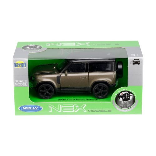 Model 1:34, Land Rover Defender 2020, brązowy na Arena.pl