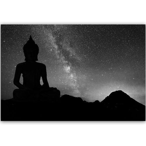 Deco Panel, Budda i zorza polarna 90x60 na Arena.pl