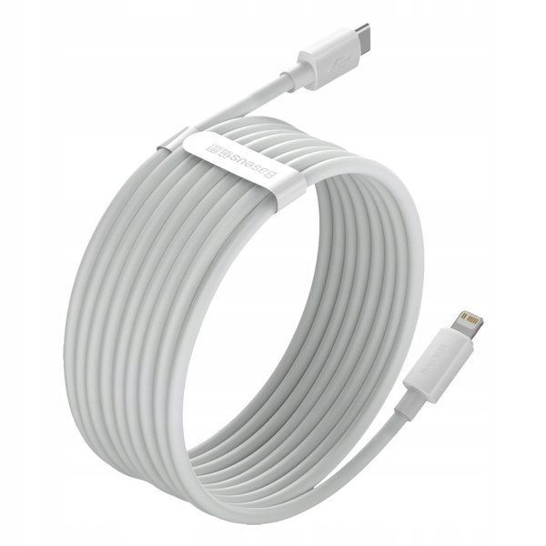 Kabel niktrade USB typ C - Apple Lightning 1,5 m biały zdjęcie 14