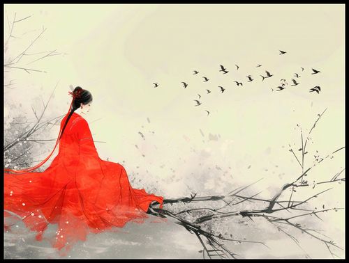 Plakat 100x75cm Diva Na Gałęzi na Arena.pl