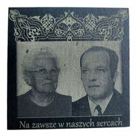 Tabliczka na nagrobek, książka na nagrobek, tablica nagrobna ze zdjęciem