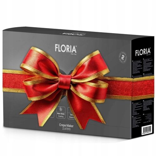 NALEŚNIKARKA ELEKTRYCZNA AUTOMATYCZNA CZARNA NON STICK 20CM 700W na Arena.pl