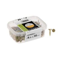 Wkręty 4x16mm opak. 0,5kg żółte stalowe fra