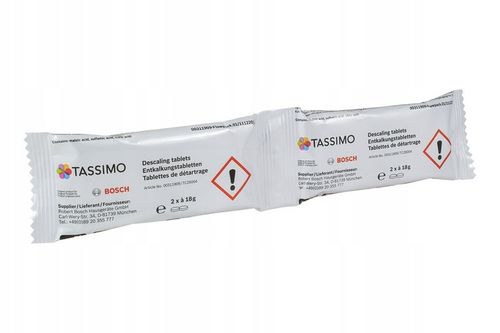 Tabletki odkamieniające do ekspresu Bosch Tassimo TCZ6004 na Arena.pl