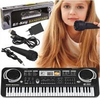 KEYBOARD PIANINKO ORGANY ORGANKI PIANINO ELEKTRONICZNE DLA DZIECI +MIKROFON
