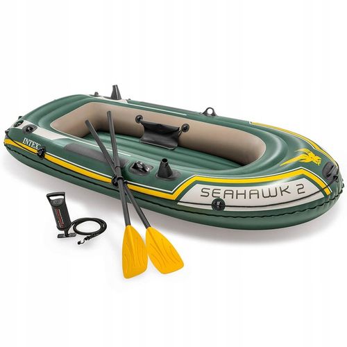 PONTON SEAHAWK 2 +WIOSŁA +POMPKA 236cm INTEX 68347 na Arena.pl