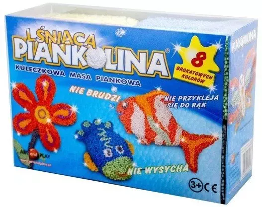 Piankolina lśniąca (8 brokatowych kolorów) zdjęcie 2
