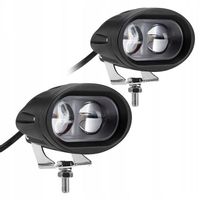 2 x Halogen led doświetlacz 20W soczewkowy Flood + włącznik
