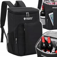 Duża Torba Termiczna Izolacyjna Plecak na Jedzenie na Plażę Piknik 26l