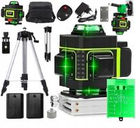 POZIOMICA LASEROWA HILDA 16 LINII LASER KRZYŻOWY + STATYW 150CM ZESTAW XXL