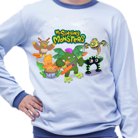 Piżama dziecięca My Singing Monsters