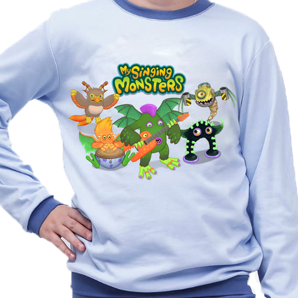 Piżama dziecięca My Singing Monsters zdjęcie 1
