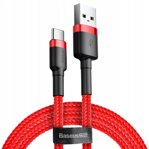 BASEUS MOCNY KABEL USB USB-C TYP-C PRZEWÓD OPLOT QUICK CHARGE 3.0 2A 3M na Arena.pl