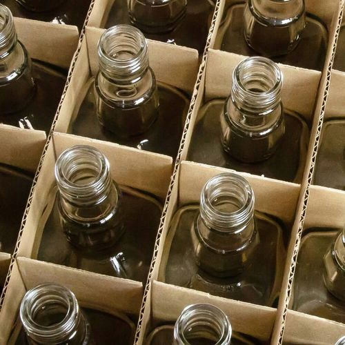 20x Butelki szklane DANIELS 0,5l nadruk BIMBER KRATOWNICA Wódka Alkohol na Arena.pl