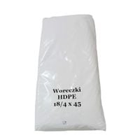 torebki woreczki hdpe 18x45/4 cm 7mic