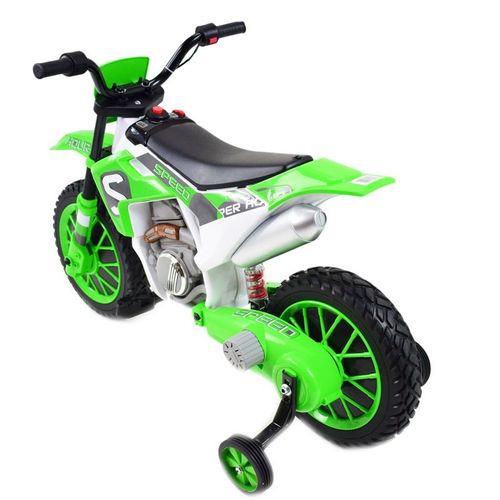 MEGA MOTOR ENDURO - MIĘKKIE KOŁA, AMORTYZATOR, 12V, WALIZKA XMX616 na Arena.pl