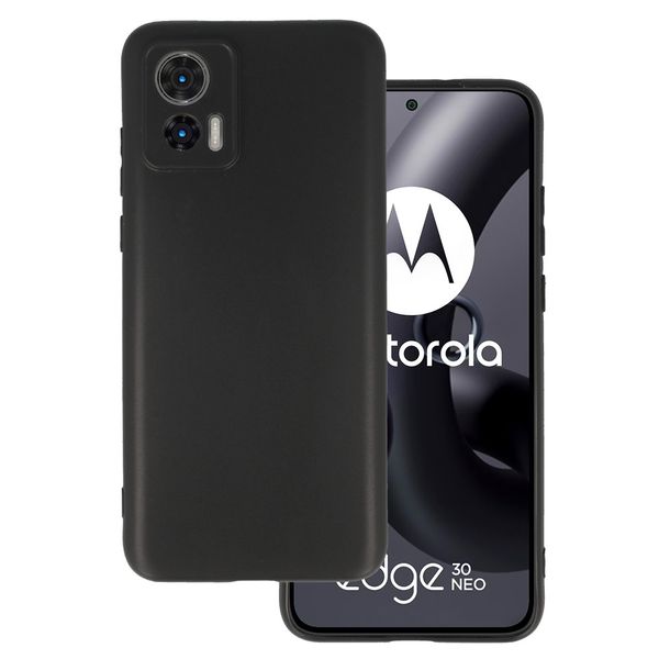 Back Case MATT do MOTOROLA EDGE 30 NEO 5G Czarny zdjęcie 1