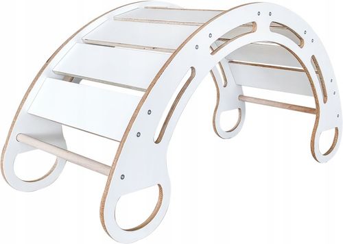 Bujak , bujaczek+zjeżdżalnia- Montessori MDF BIAŁY na Arena.pl