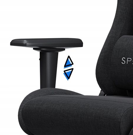 Fotel Gamingowy Materiałowy Obrotowy Biurowy Krzesło Gracza Kubełek Sense7 na Arena.pl