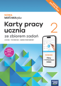 Nowa MATeMAtyka karty pracy ze zbiorem zadań klasa 2 podstawa 2025