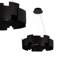 LAMPA WISZĄCA TORINO BLACK 24W LED
