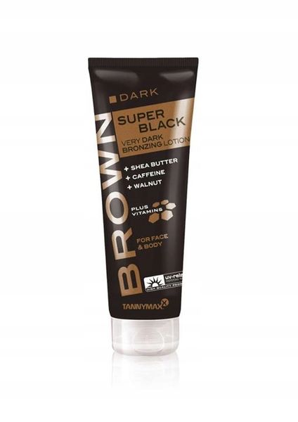 Super Black Very Dark Bronzing Lotion MEGA MOC zdjęcie 1