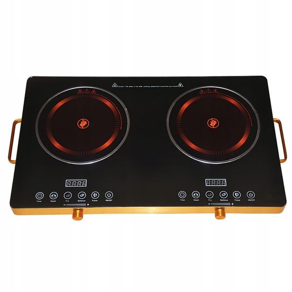 KUCHENKA PŁYTA CERAMICZNA PODWÓJNA DWUPALNIKOWA zdjęcie 7