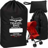POKROWIEC NA WÓZEK DZIECIĘCY DO SAMOLOTU AUTA TORBA TRANSPORTOWA OCHRONA