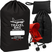 POKROWIEC NA WÓZEK DZIECIĘCY DO SAMOLOTU AUTA TORBA TRANSPORTOWA OCHRONA