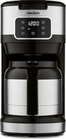 Ekspres przelewowy MEDION 1.25L 900W,Reg.aromatu,do 10 filiżanek,TERMOS