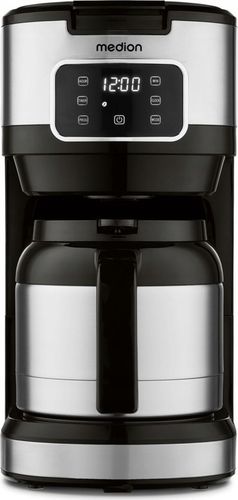 Ekspres przelewowy MEDION 1.25L 900W,Reg.aromatu,do 10 filiżanek,TERMOS na Arena.pl