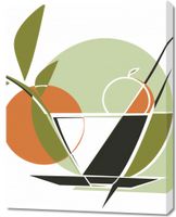 Obraz 70x90cm Owocowa Herbata