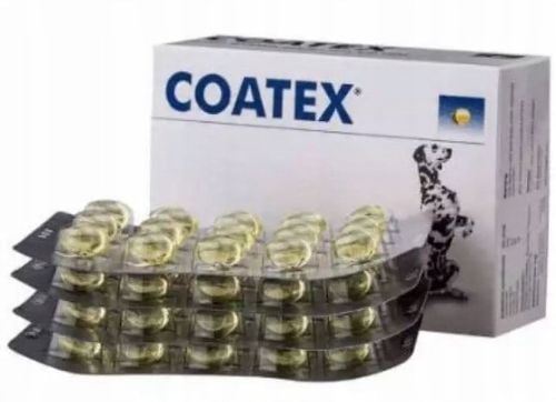 VetPlus Coatex Psy Koty - Choroby Skóry i Sierści 60 kaps na Arena.pl