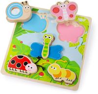 Sensoryczne Puzzle dotykowe z Owadami ciekawe faktury