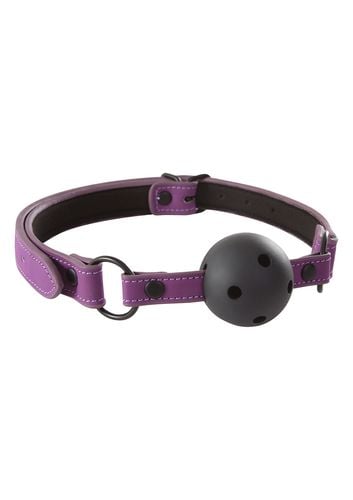 knebel-lust bondage ball gag purple na Arena.pl