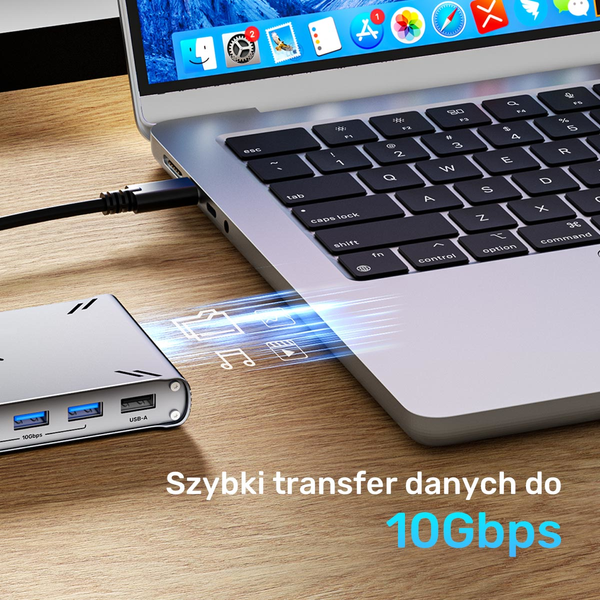 Unitek Przełącznik KVM USB-C 10Gbps z HDMI zdjęcie 10