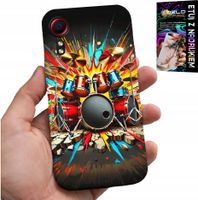 ETUI DO SAMSUNG GALAXY XCOVER 7 - ROCK PERKUSJA BĘBNY ROCK & ROLL + FOLIA