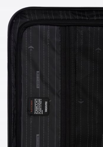 Walizka duża z ABS-u WITTCHEN 56-3A-313-11 czarna lekka wytrzymała twarda na Arena.pl